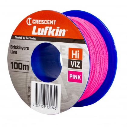 STRING LINE 8G X 100M FLURO PINK 